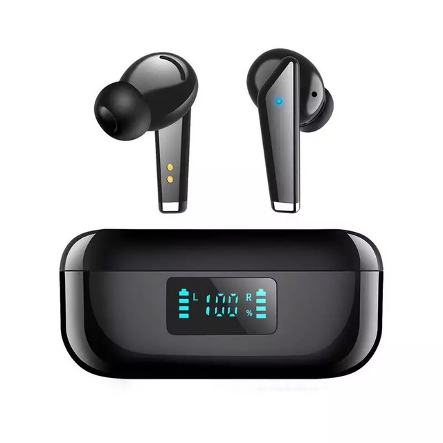 2020 LED Digital Display Waterproof Headphones TWS 5.0 Wireless Earbuds T3 Touch Control Earphones Sport Headset charging box